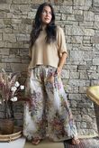Country Garden Chintz Palazzo Blush